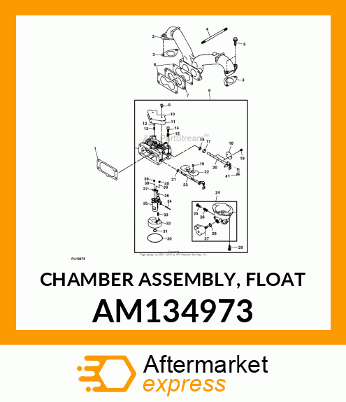 CHAMBER ASSEMBLY, FLOAT AM134973