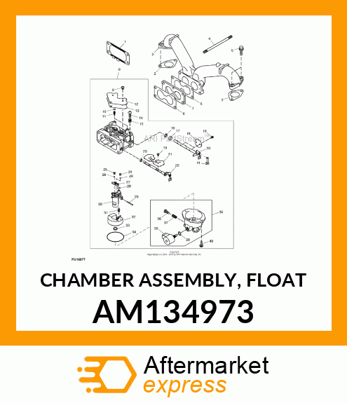 CHAMBER ASSEMBLY, FLOAT AM134973
