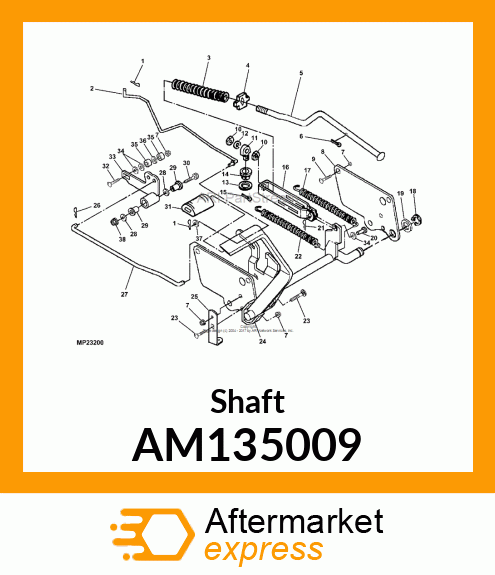 Shaft AM135009