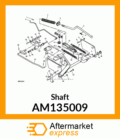 Shaft AM135009