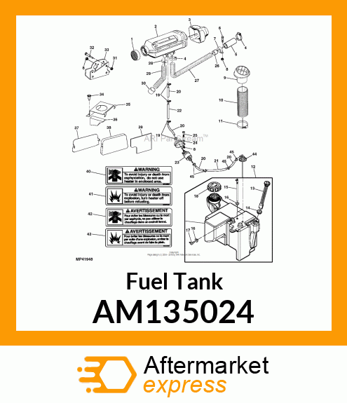 Fuel Tank AM135024