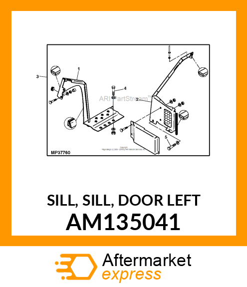 SILL, SILL, DOOR LEFT AM135041