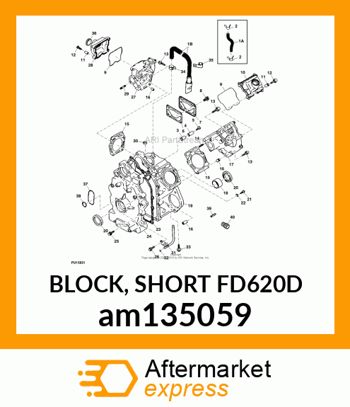 BLOCK, SHORT FD620D am135059