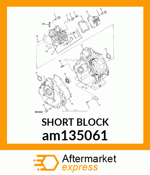 SHORT BLOCK am135061