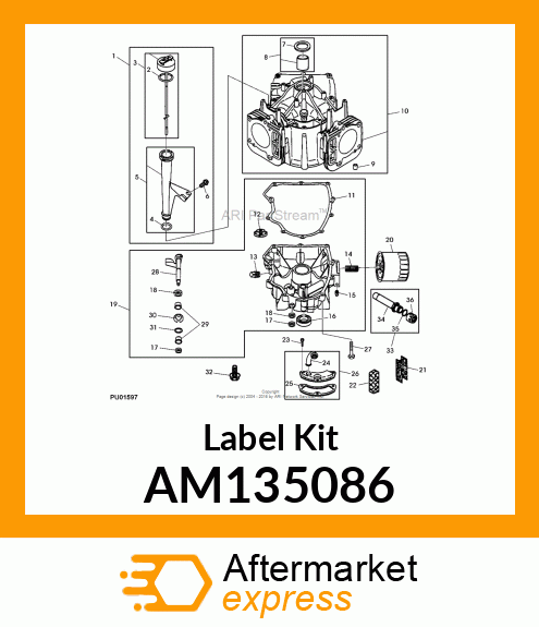 Label Kit AM135086