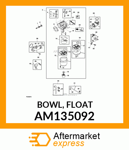 BOWL, FLOAT AM135092