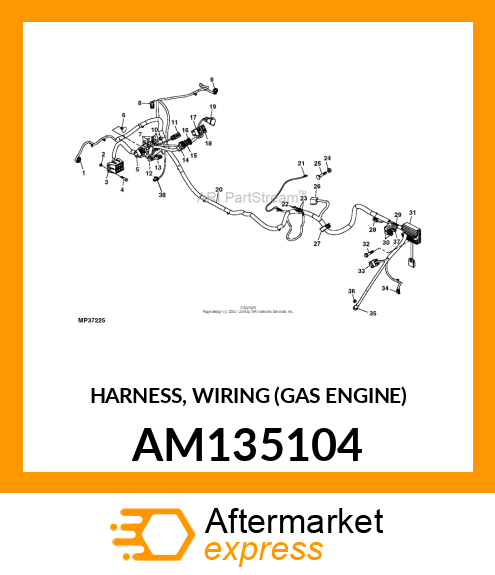 HARNESS, WIRING (GAS ENGINE) AM135104