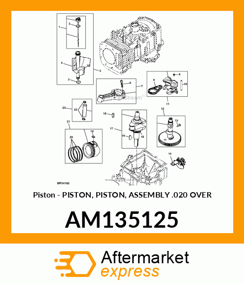 Piston AM135125