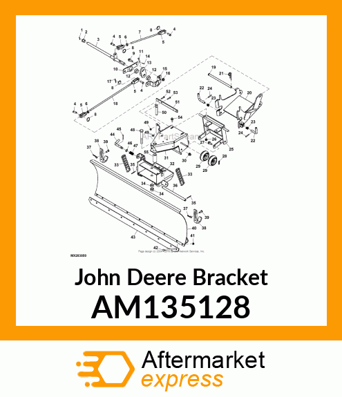 BRACKET AM135128