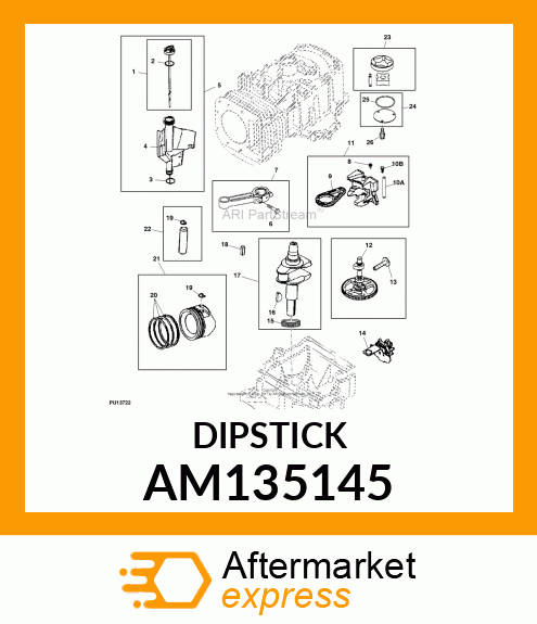 DIPSTICK, DIPSTICK AM135145