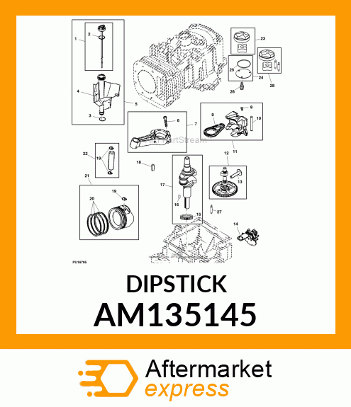 DIPSTICK, DIPSTICK AM135145