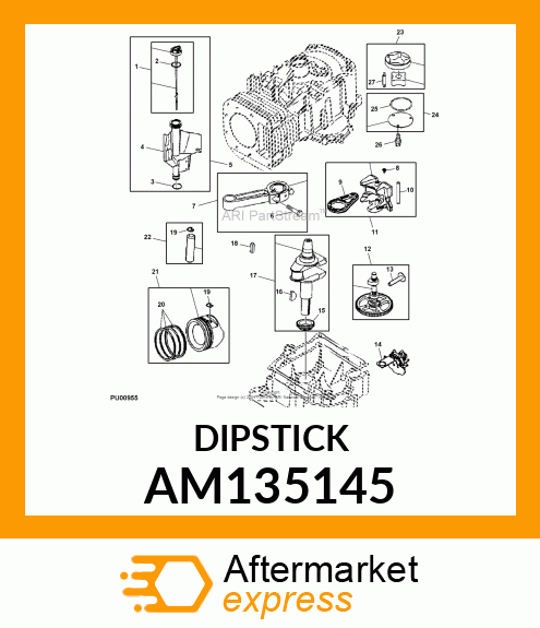 DIPSTICK, DIPSTICK AM135145