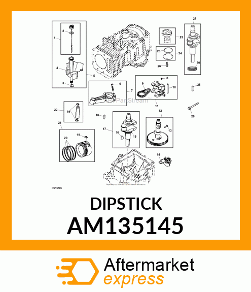 DIPSTICK, DIPSTICK AM135145