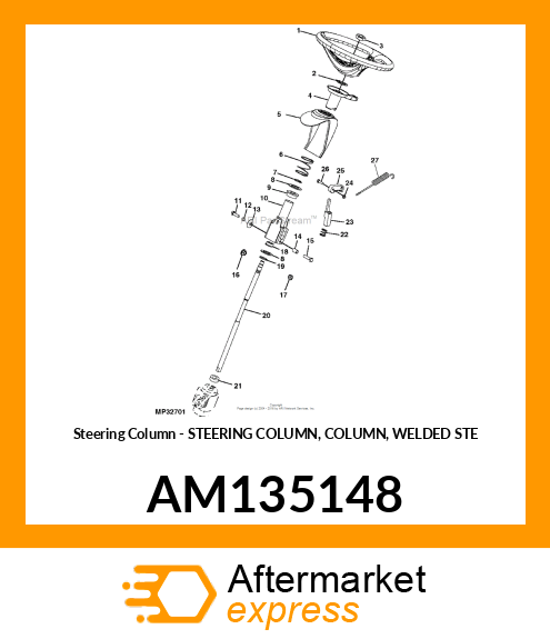 Steering Column AM135148