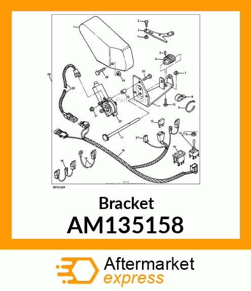 Bracket AM135158