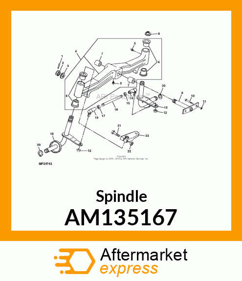 Spindle AM135167