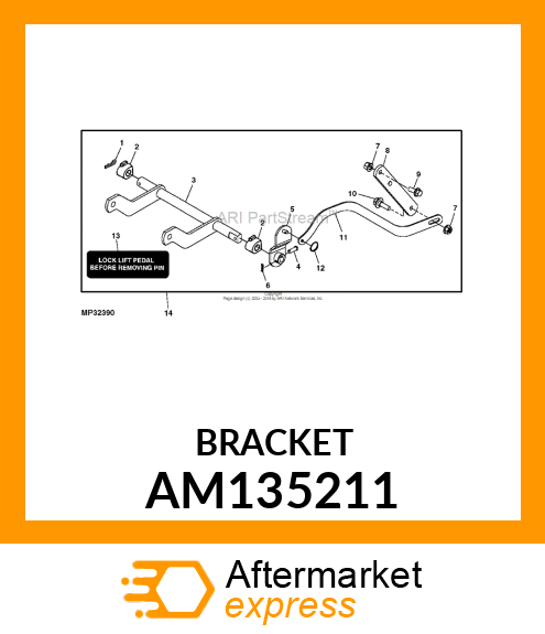 Lift Arm AM135211