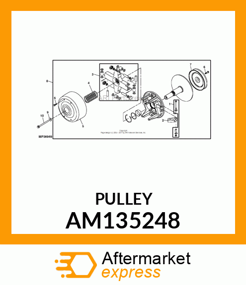 PULLEY AM135248