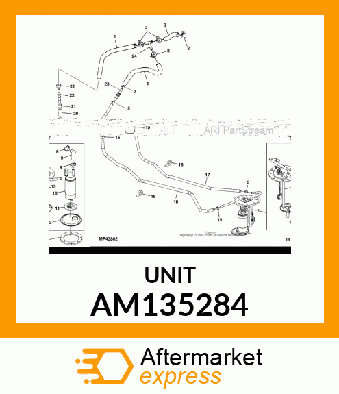 SENDER, FUEL ASSY (LC GAS) AM135284