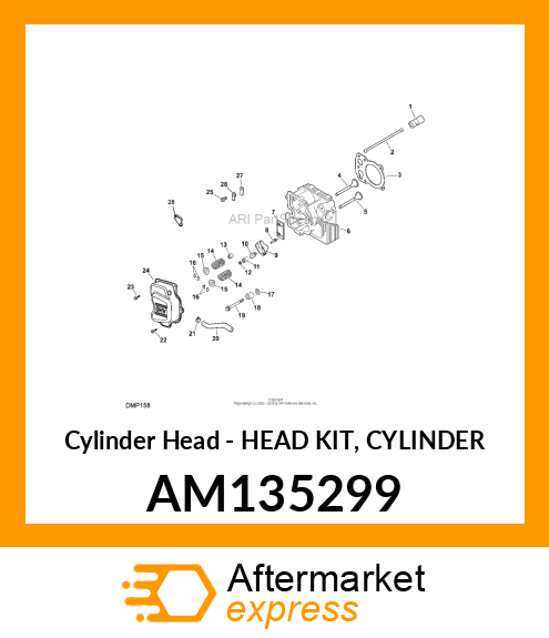 Cylinder Head AM135299