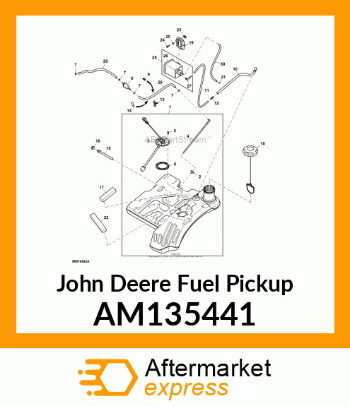 PICKUP, FUEL ASSEMBLY AM135441