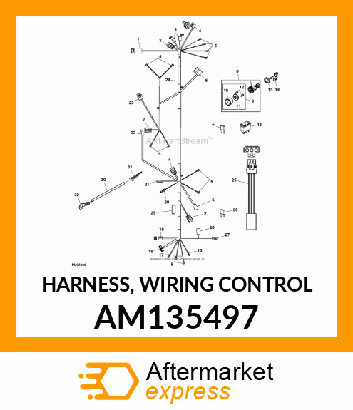 HARNESS, WIRING CONTROL AM135497
