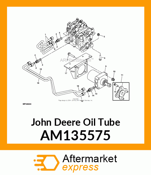 HYDRAULIC LINE AM135575