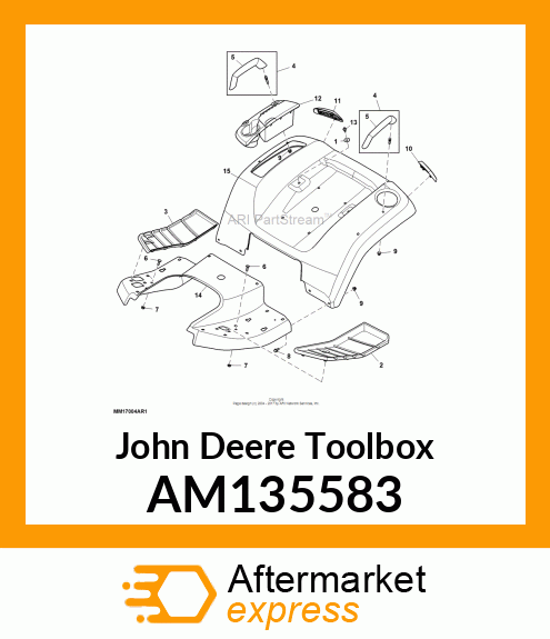 ASSEMBLY, TOOLBOX AM135583