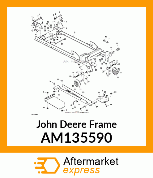 FRAME, WELDED (30 CP T) AM135590