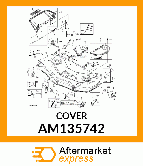 SHIELD, LH BELT AM135742