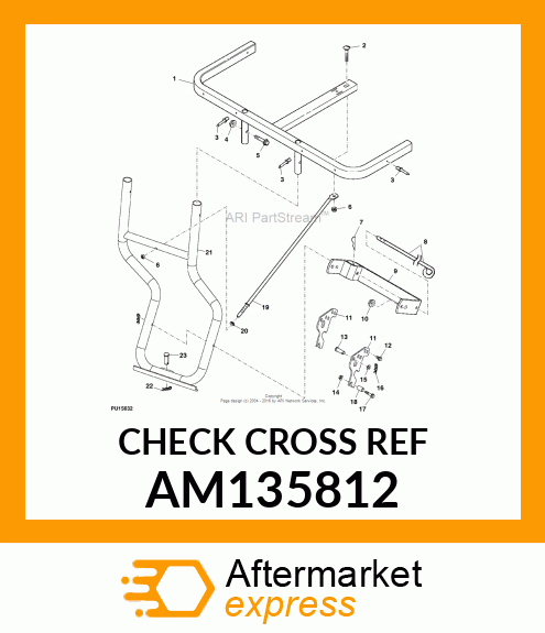 FRAME WELDMENT (H_FRAME) CP AM135812