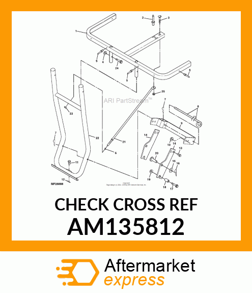 FRAME WELDMENT (H_FRAME) CP AM135812