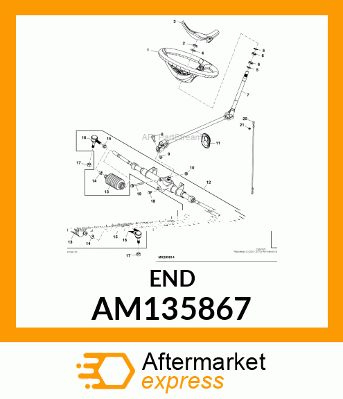 BALL JOINT, OUTER AM135867