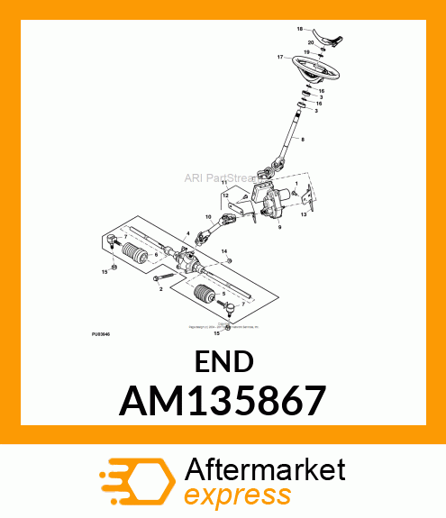 BALL JOINT, OUTER AM135867