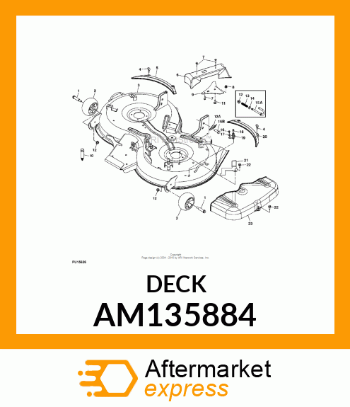 Mower Deck AM135884