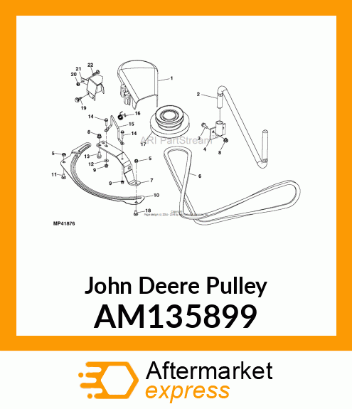 PULLEY AM135899
