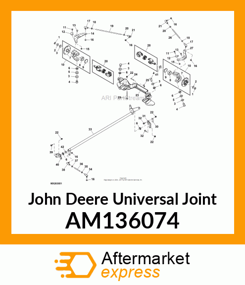 UNIVERSAL JOINT, G AM136074