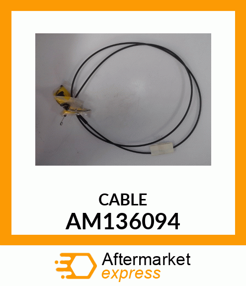 CABLE KIT, KIT, CHOKE CABLE AM136094