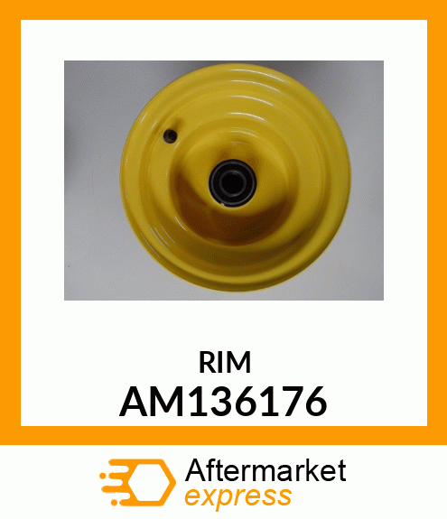 WHEEL,8X7,YELLOW AM136176