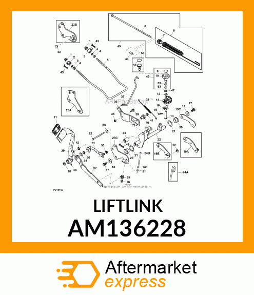 LINK, LIFT SYS, CP AM136228