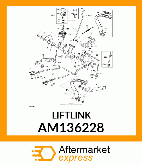 LINK, LIFT SYS, CP AM136228