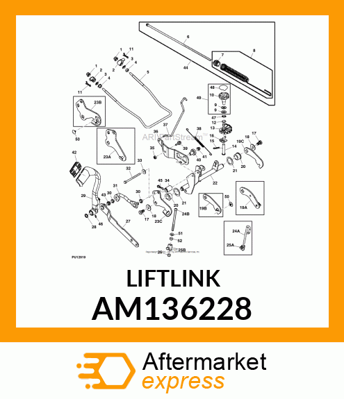 LINK, LIFT SYS, CP AM136228