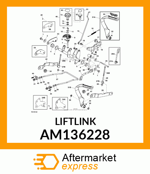 LINK, LIFT SYS, CP AM136228