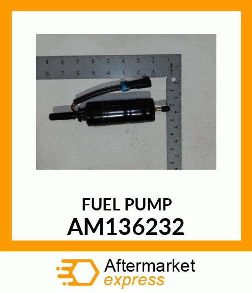 PUMP, FUEL, HIGH PRESSURE AM136232