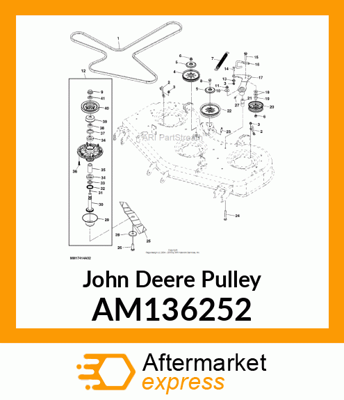 PULLEY AM136252