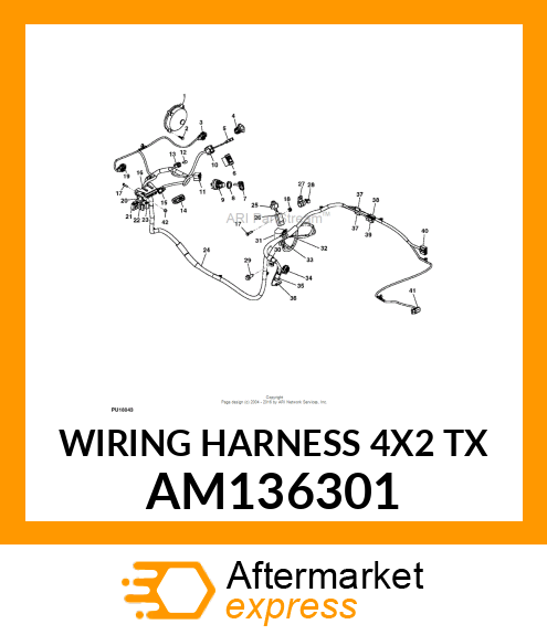 WIRING HARNESS AM136301