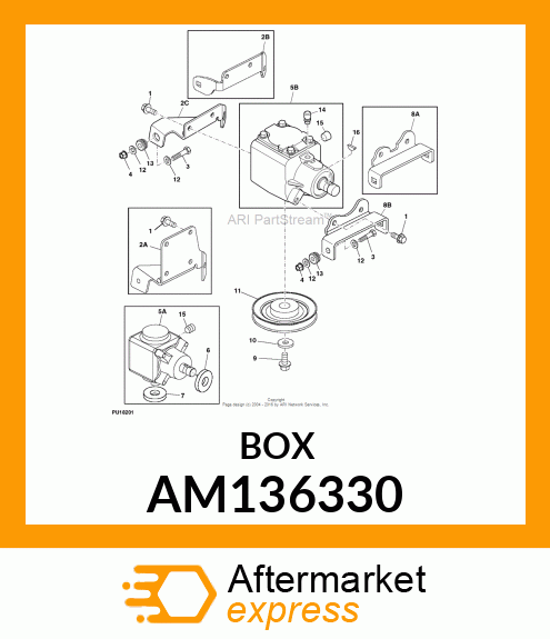 GEAR CASE, RAD20 AM136330