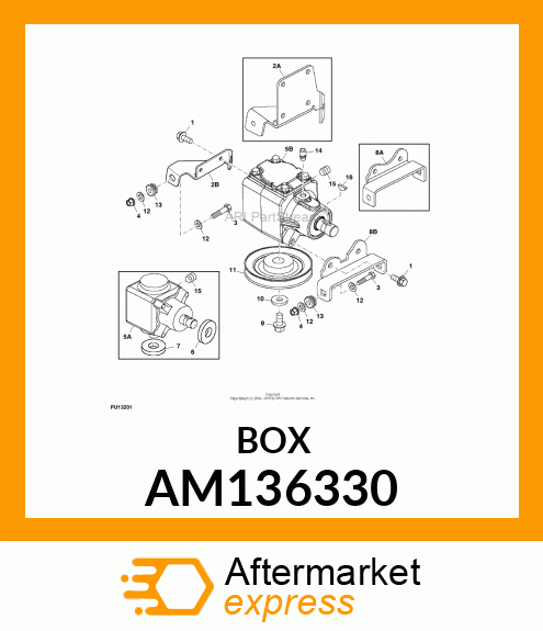 GEAR CASE, RAD20 AM136330