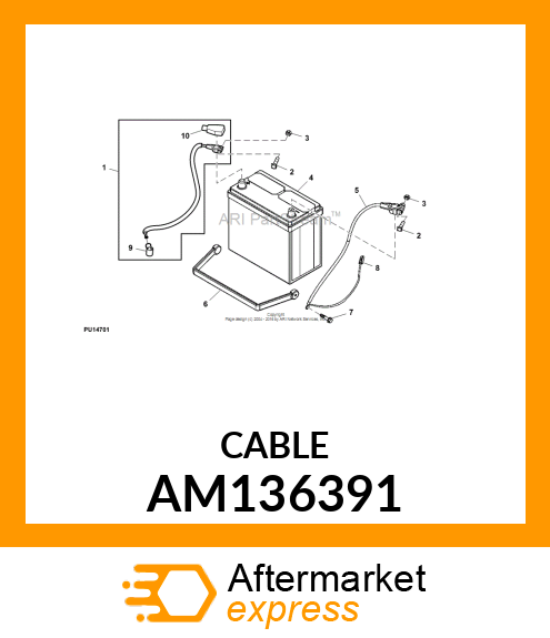 CABLE, GROUND (G) AM136391