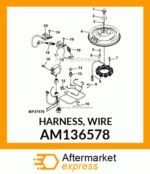 HARNESS, WIRE AM136578